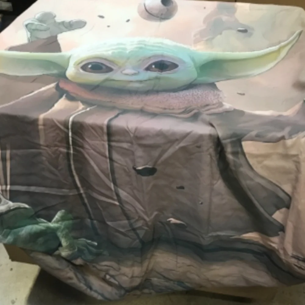 Baby Yoda 3 Piece Twin Duvet Set